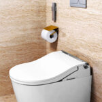 WASHLET® RW Auto Flush suspendido TOTO  Perfil Plata