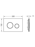 Pulsador TeceLoop Cristal Tece - Imagen 2