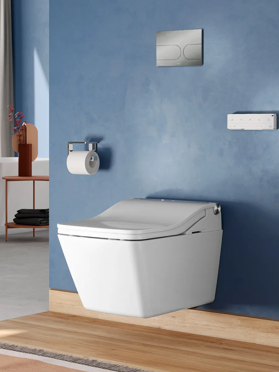 TCF803EG_NW1_silverPushplate Washlet® SW suspendido Toto - Imagen 1