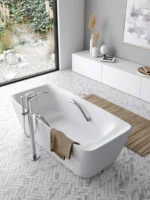 Bañera de Flotación cuadrada y exenta Toto