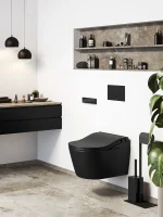 WASHLET® RW Auto Flush Suspendido Toto Negro Mate