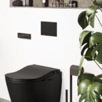 WASHLET® RW Autoflush Suspendido Toto Negro Mate